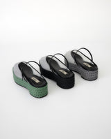 Mary Jane . Platform . Stripes