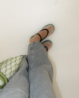 Mary Jane . Platform . Grass Green