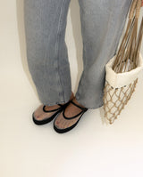 Mary Jane . Platform . Jet Black