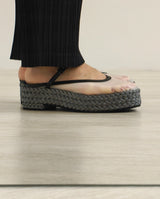 Mary Jane . Platform . Stripes