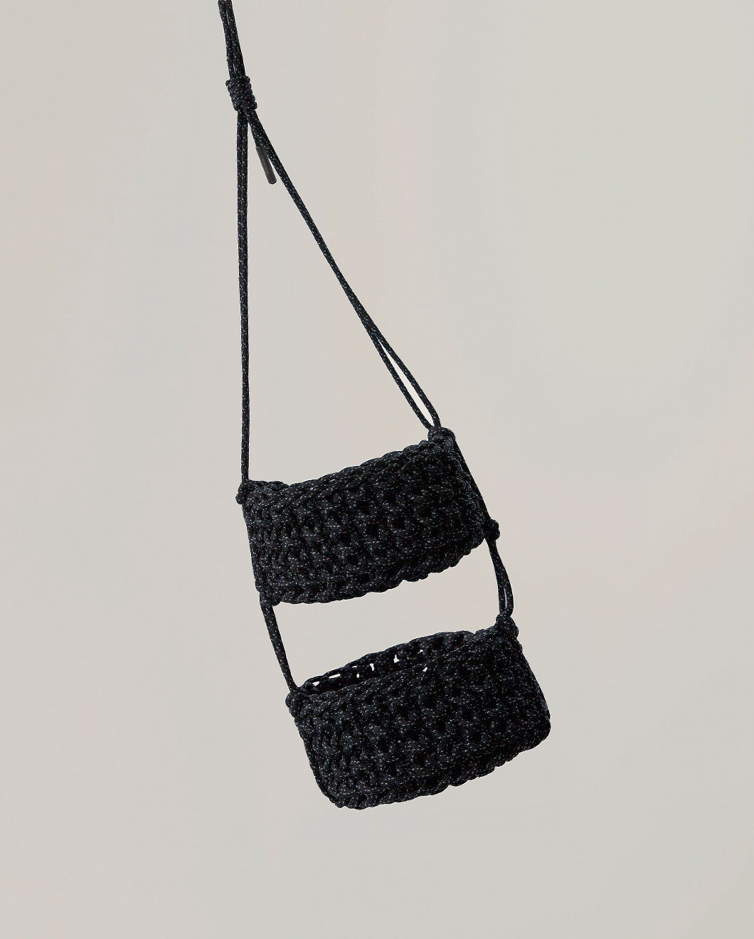 Pinto Black Shoulder Bag | PEDRO