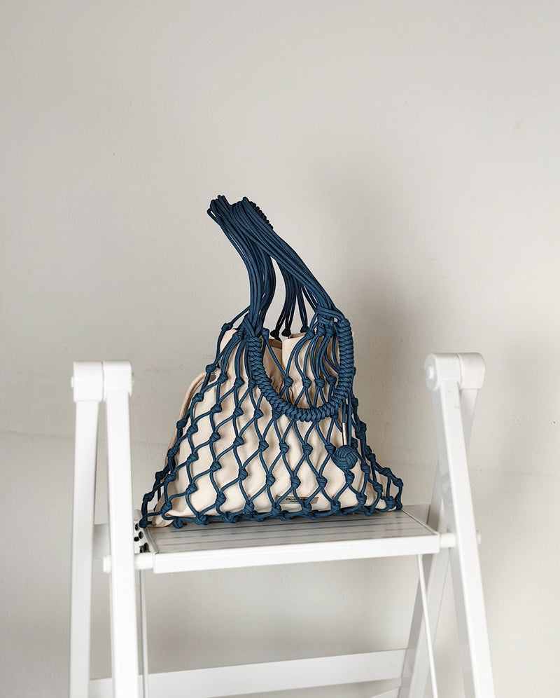 Duo Racket Tote : Blueberry