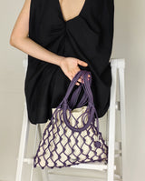Duo Racket Tote : Plum