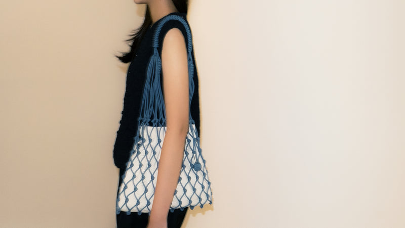 Duo Racket Tote : Blueberry