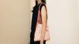 Duo Racket Tote : Peach