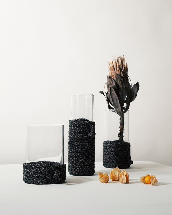 Braided Glass Vase : Medium