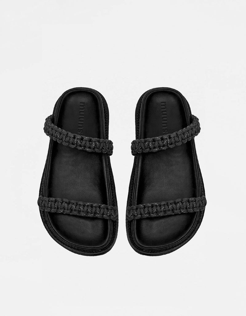 Picka Sandals : Jet Black